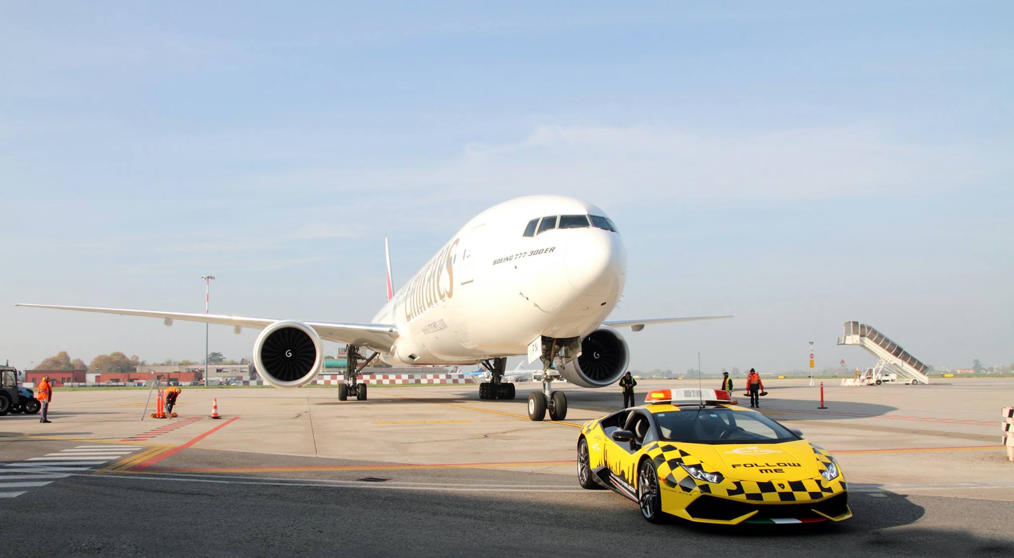 Lamborghini Huracan Lotnisko Bolonia