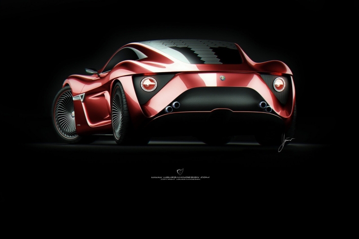 alfa romeo 12c gts concept